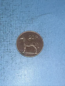 1992 Irland 20 Pence Pferd, irische Harfe - Münze - Bild 1 von 2