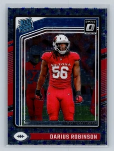 2024 Donruss Optic #225 Darius Robinson Stars RC SP NFL Arizona Cardinals - Picture 1 of 2