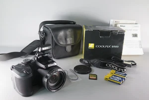 NIKON B500 DIGITAL CAMERA (40x Zoom/Tilt LCD/16MP) Great Condition/Fully Working - Picture 1 of 24