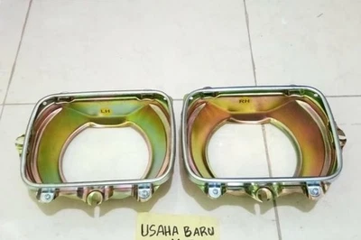 SET DAIHATSU TAFT ROCKY FOURTRAK SPORTRAK SEALED BEAM RETAINING RING BRACKET New - Image 1 of 4