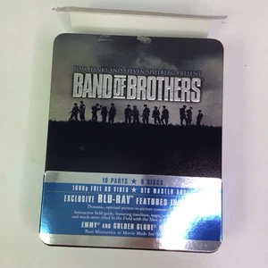 Band Of Brothers Exclusive Blu Ray Tin Box Set 6 - Disc Tom Hank Steven Spielberg - Bild 1 von 7