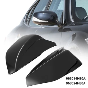 2X Gloss Black M Style Side Mirror Cover Caps For Infiniti Q50 Q50S Q60 Q70 QX30 - Picture 1 of 9