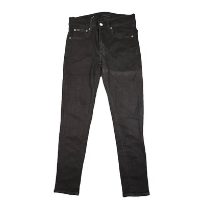 Pantalones de mezclilla Ralph Lauren para mujer 27 negros Tompkins ajustados recortados cremallera talla 27x26 Foto 1 de 4