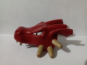LEGO DUPLO RED DRAGON TOP OF HEAD FOR RED & YELLOW DRAGON FROM SET #4776 VHTF