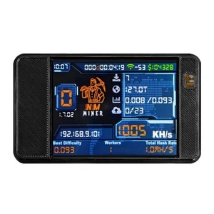 NMMiner NerdMiner Upgrade 992 /S Hashrate ESP32-2432S028 2.8In Display4824 - Picture 1 of 6