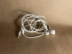 Écouteurs Apple Earbud - Filaire, Jack 3,5 mm - Blanc (MNHF2AM/A) - Testé fonctionnel - Photo 1 sur 6
