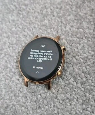 Huawei Watch GT 2 - 42mm Stainless Steel Case GOLD DAN-B19 *read Description * - Image 1 of 3