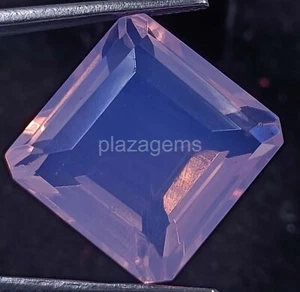 27.40 CT EMERALD SHAPE NATURAL PINK OPAL EGL CERTIFIED LOOSE GEMSTONE 5JRX - Picture 1 of 11
