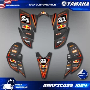 Yamaha YFZ 450 graphics kit 2003 2004 2005 2006 2007 2008 stickers decals kit - Picture 1 of 5