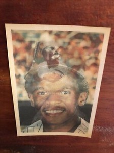 1986 Sportflics #6 Rickey Henderson New York Yankees