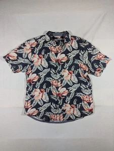 Tommy Bahama Hemd Herren Medium Knopfleiste Hawaii Jambo Wedel gewebt mehrfarbig - Bild 1 von 9