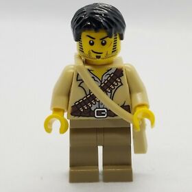 USED LEGO | Pharaoh's Quest - Jake Raines w/ Pouch Satchel 7327 7305 30091 7325