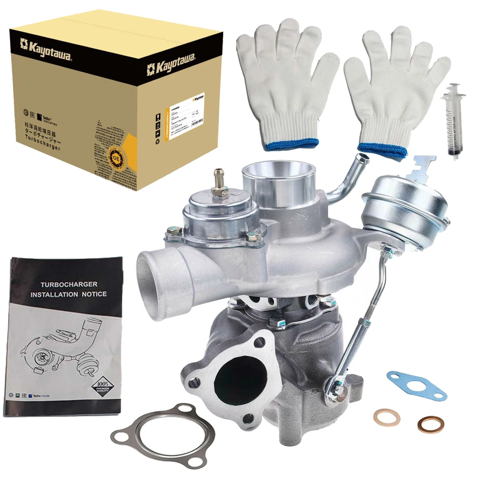 Turbocompresor con junta para Saab 9-3 2,0 L 2,3 L lineal 2002-2005 12755106 Foto 1 de 4