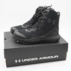 Under Armour Men's UA Micro G Valsetz 8" Black Tactical Boots US Size 9