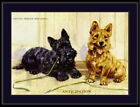 96517 English Picture Scottish Terrier Corgi Dog Decor Wall Print Poster