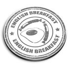 Round MDF Magnets - BW - English Breakfast Cafe Restaurant #40676