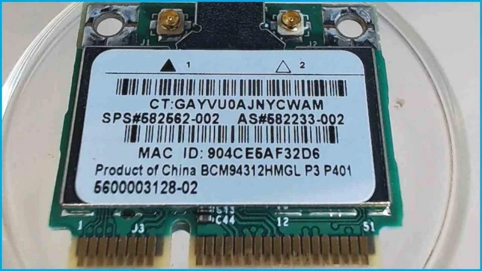 Wlan W-Lan WiFi Karte Board Modul Platine HP Mini 210-1010eg - Bild 1 von 1