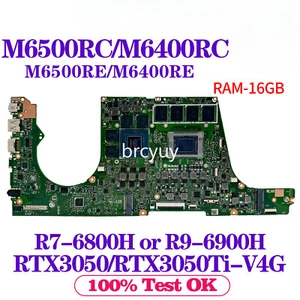 M6500R For ASUS M6500RC M6500RE M7600RE D6500RC M6400RC Motherboard R7-6800H - Picture 1 of 5