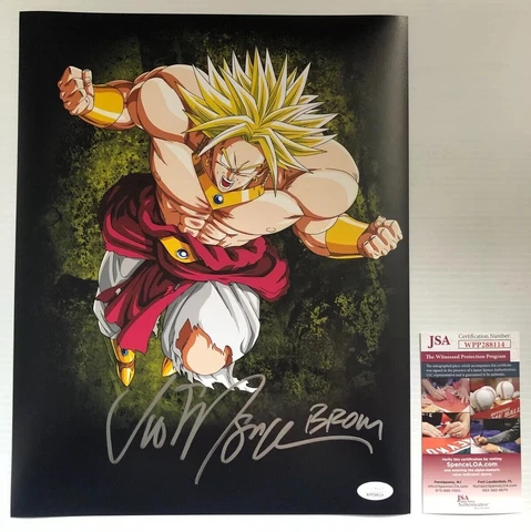 Vic Mignogna Signed Autographed 11x14 Photo Dragon Ball Z Super Broly JSA COA 4 Cover