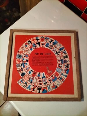 ANCIEN JEU DE L OIE ET JEU DE PETITS CHEVAUX (AL232) - Photo 1/4