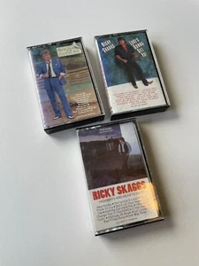 Ricky Skaggs Audio Cassette Collection CBS Studios 1982-86 - Picture 1 of 2