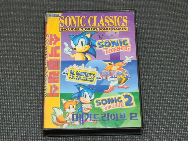  Sonic Classic Collection (Renewed) : Video Games