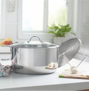 PRINCESS HERITAGE® SIGNATURE 15-Qt. Stockpot with Steaming Rack 3681 - Picture 1 of 2