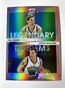 2022-23 Contenders Optic NBA Silver Legendary Tandems Gasol/Williams Grizzlies - Picture 1 of 2