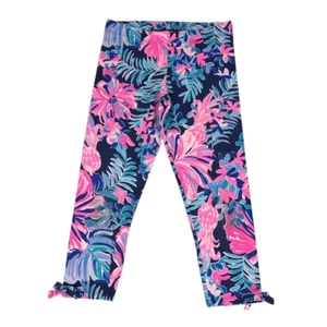 Lilly Pulitzer Girls Maia Legging size XL Multi Garden Get Away - Picture 1 of 7