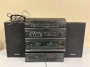 Tocadiscos Cassette Panasonic SG-HM09A FM/AM & SL-PJ316 y Altavoces - Imagen 1 de 9