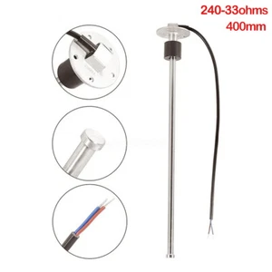 Fuel Level Sensor 240-33ohm 400mm For Gas Fuel Tank SAE 5 Hole Pattern Stainless - Imagen 1 de 6