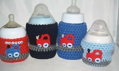 Handmade Crochet Baby Bottle COVER / PERSONALIZED  • 8.70£