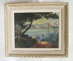 TABLEAU PEINTURE MARINE SIGNE O. NOTTET - Imagen 1 de 3