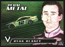 2021 Panini Chronicles Victory Pedal to the Metal Green #9 Ryan Blaney