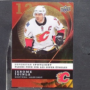 JAROME IGINLA  2008-09  McDonald's  Upper Deck Superstar Spotlight #IS10  Flames