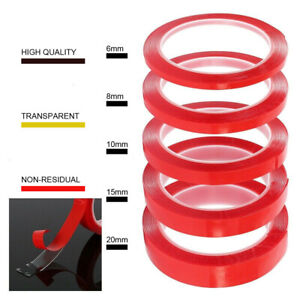 Clear Double Sided Tape Heavy Duty Adhesive Tape for Outdoor and Indoor Decor