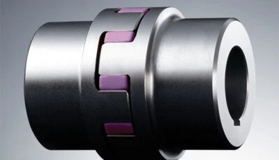 Rotex 14 ALU Kupplung gebohrt mit Nut KTR Coupling Neu
