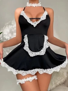 Sexy French Maid Maid Costume Cosplay Sexy Maid Dress Lingerie Outfit for Women - Picture 1 of 10