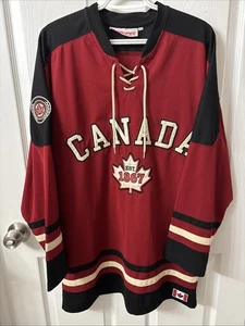 Camiseta Oficial Teepee Sports Canada Hockey Mediana Cosida Canadá - Imagen 1 de 10