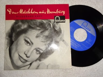 EP-Single: Hildegard Knef - Das Mädchen aus Hamburg, 1958, 1,- - Bild 1 von 2