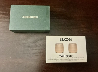 Authentic AUDEMARS PIGUET 50th Anniversary Gift W Purchase LEXON Speaker Set! - Image 1 of 4