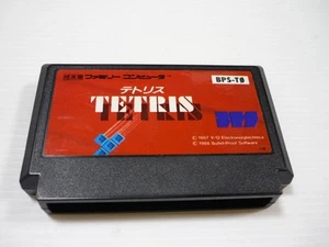 Tube 00 Game Software Fc Tetris Famicom Family Computer Nintendo Bps - Picture 1 of 7