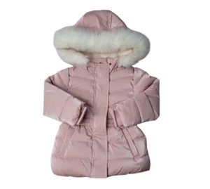 Member's Mark Toddler & Girls Removable Faux Fur Trim Hood Puffer Jacket - Picture 1 of 7