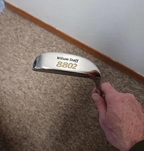 Wilson Staff 8802 Left Handed 35" Putter Excellent - Picture 1 of 8