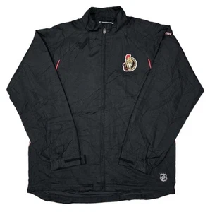 NHL Ottawa Senators Reebok Center Ice Jacket Mens Size XL Hockey Windbreaker - Picture 1 of 17