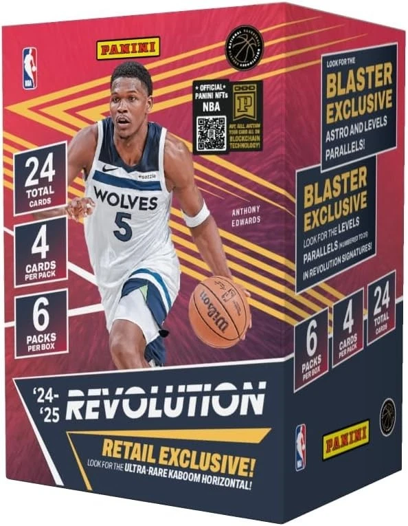 2024–25 Revolution NBA Basketball Mega Box – Official NBA Trading Cards – Mega - image 1 of 1