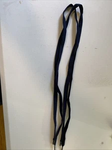 Unisex 30” Long Flat Navy Blue Shoelaces Fits Most Shoes W/ 4-5 Eyelets - Picture 1 of 7