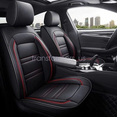 Полный комплект объемного покрытия для Toyota Prius 2003-2015 годов выпуска 5 сидений кожаный чехол на сиденье черный - Изображение 1 из 4