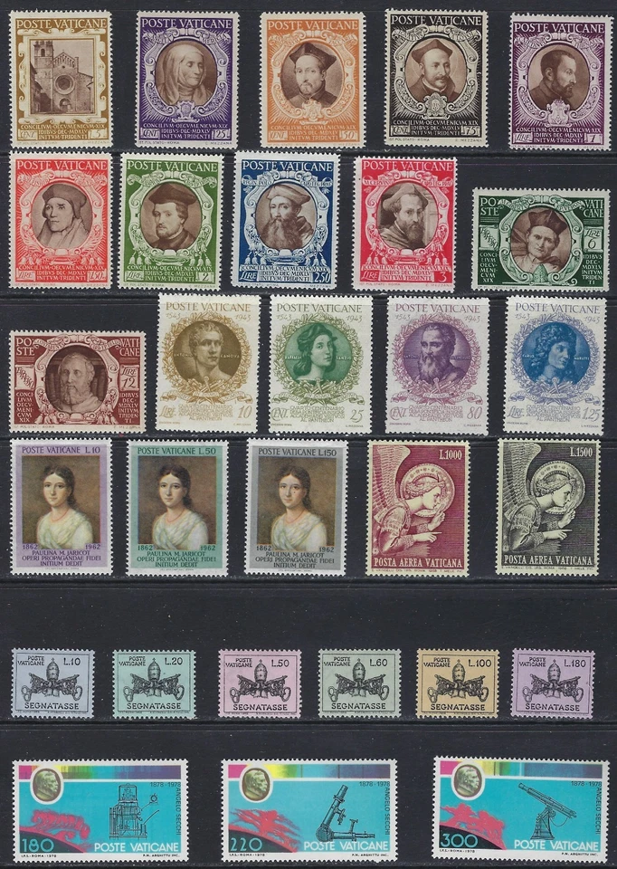 Beautiful Mint Stamps from the Vatican..............53P............ J-827 - Image 1 of 1