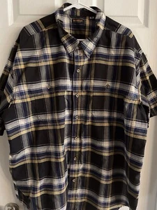 Ridgecut Toughwear Hemd Herren 3XL Mehrfarbig Kariert Kurzarm Knopf Outdoor - Bild 1 von 5